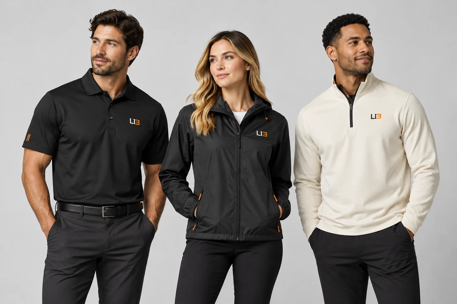 Public Lucky 13 company apparel marketing mockup