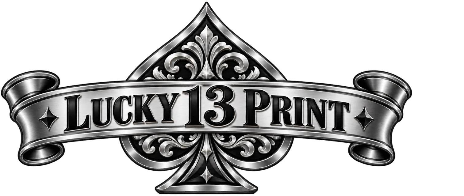 Lucky 13 Print official logo
